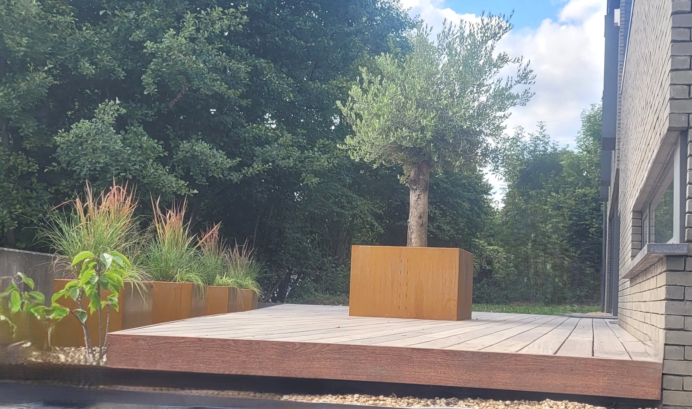 terrasse bois exotique